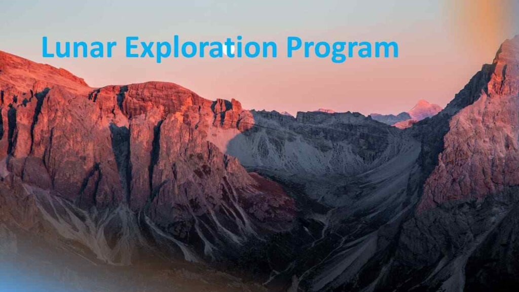 Lunar Exploration Program